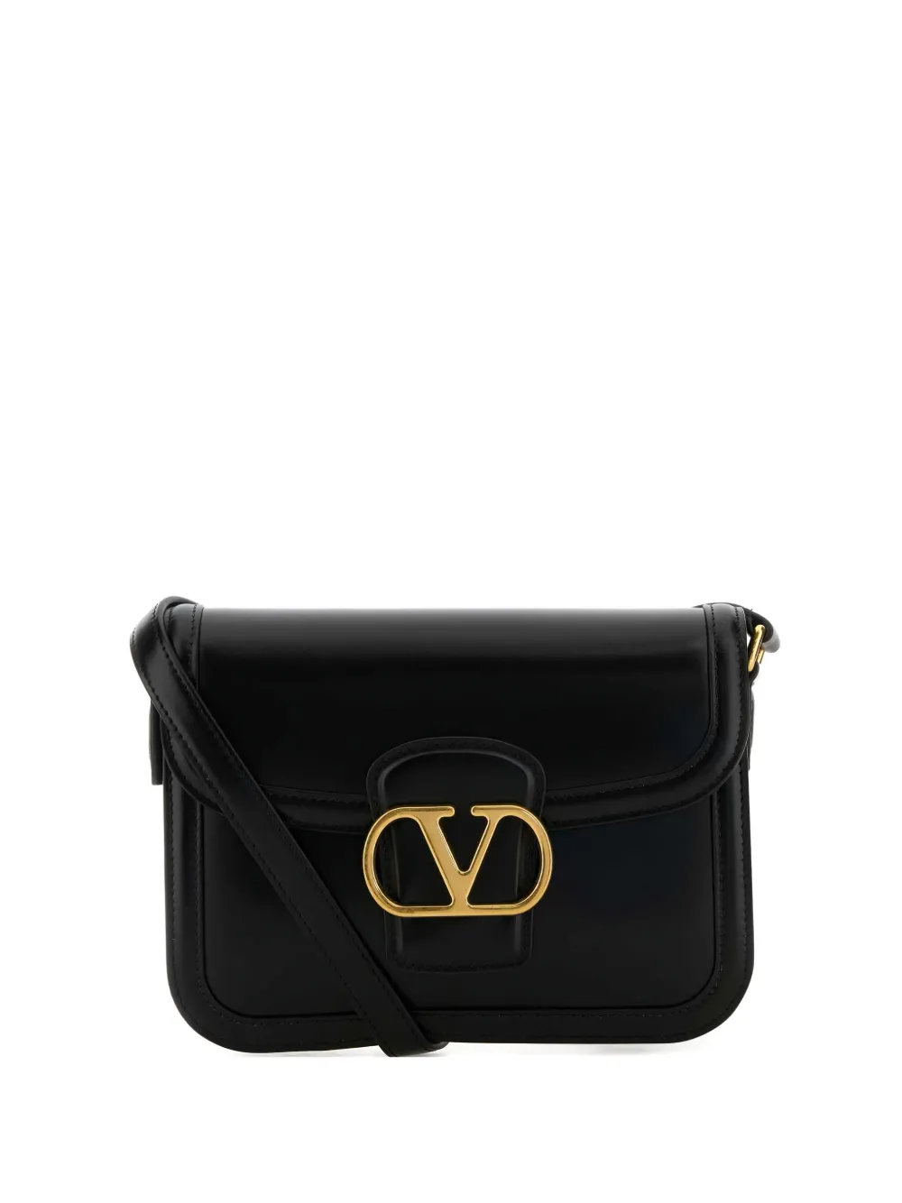 gold-tone logo shoulder bag