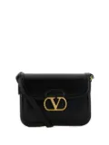 Valentino Garavani gold-tone logo shoulder bag - Black