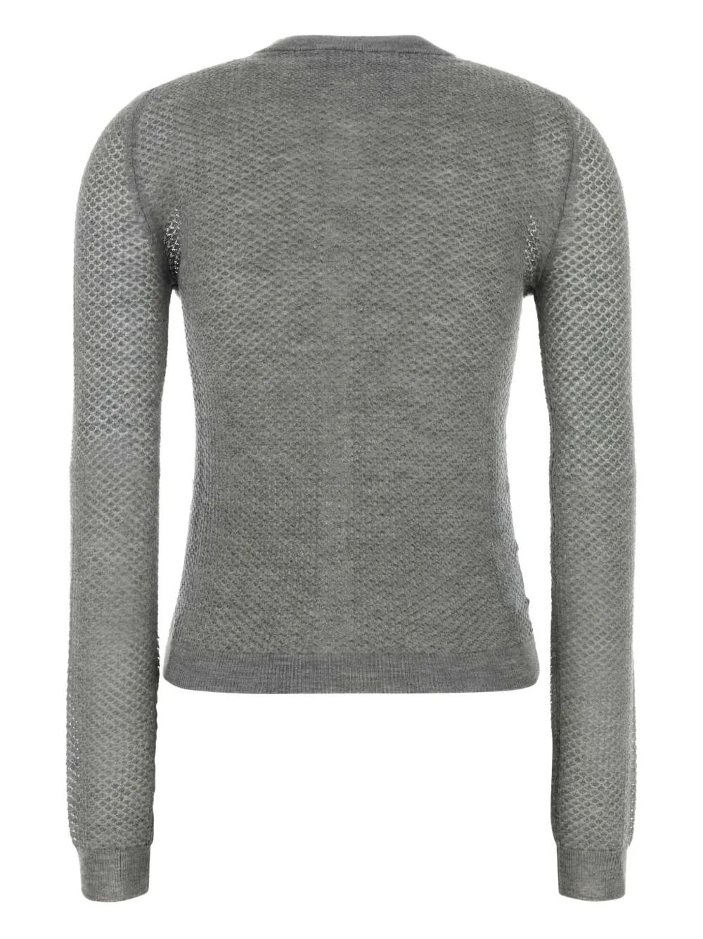 Miu cashmere cardigan Grijs