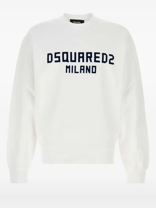 DSQUARED2 ロゴ スウェットシャツ | ホワイト | FARFETCH JP