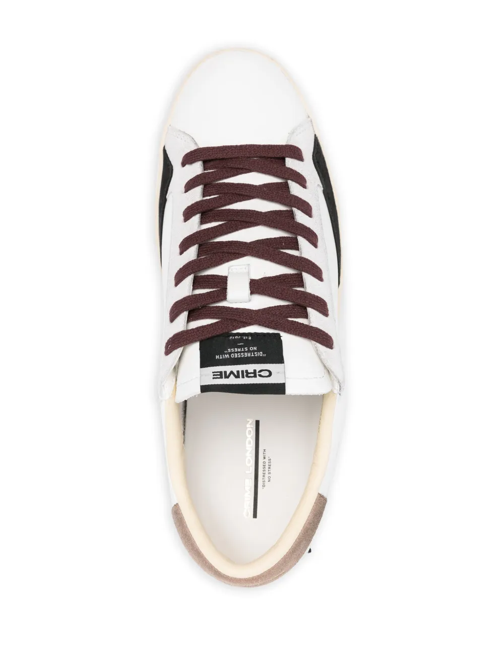 Crime London Distressed sneakers White