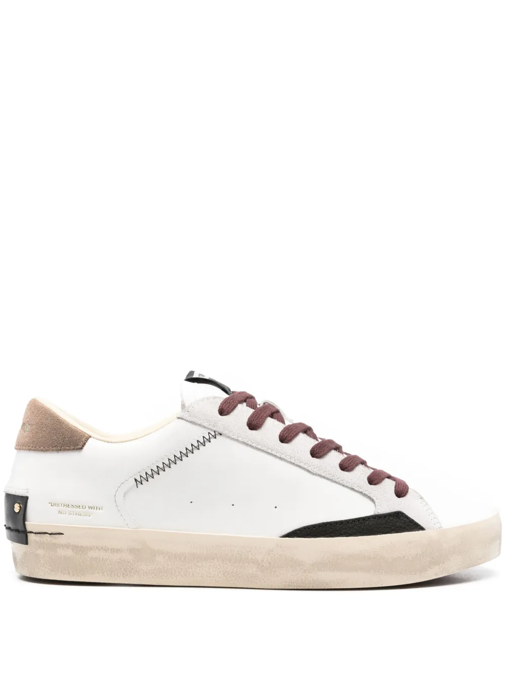 Crime London Distressed sneakers White
