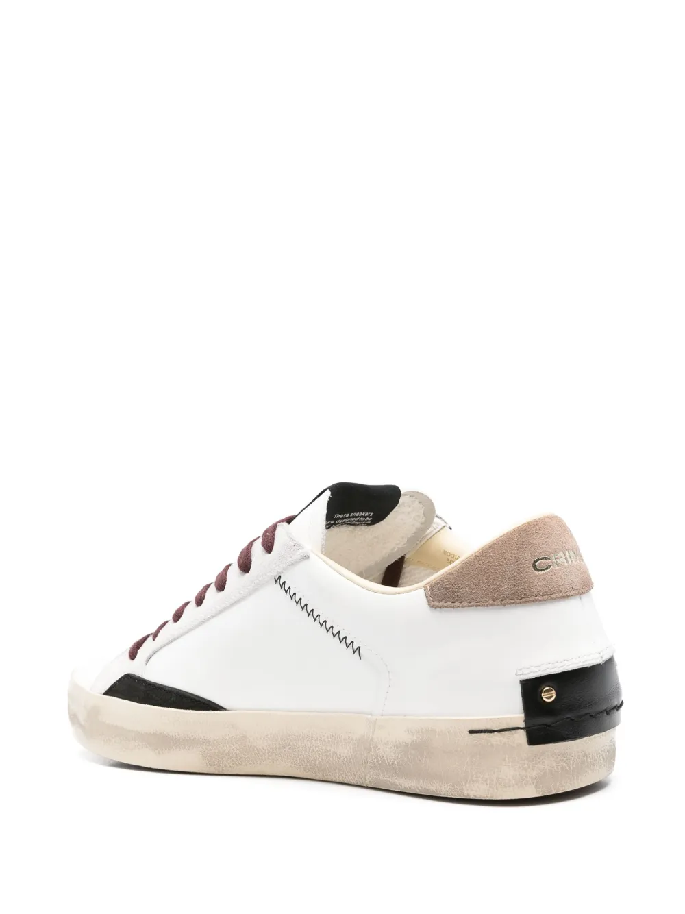 Crime London Distressed sneakers White