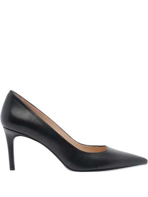 Stuart Weitzman 75mm leather pumps