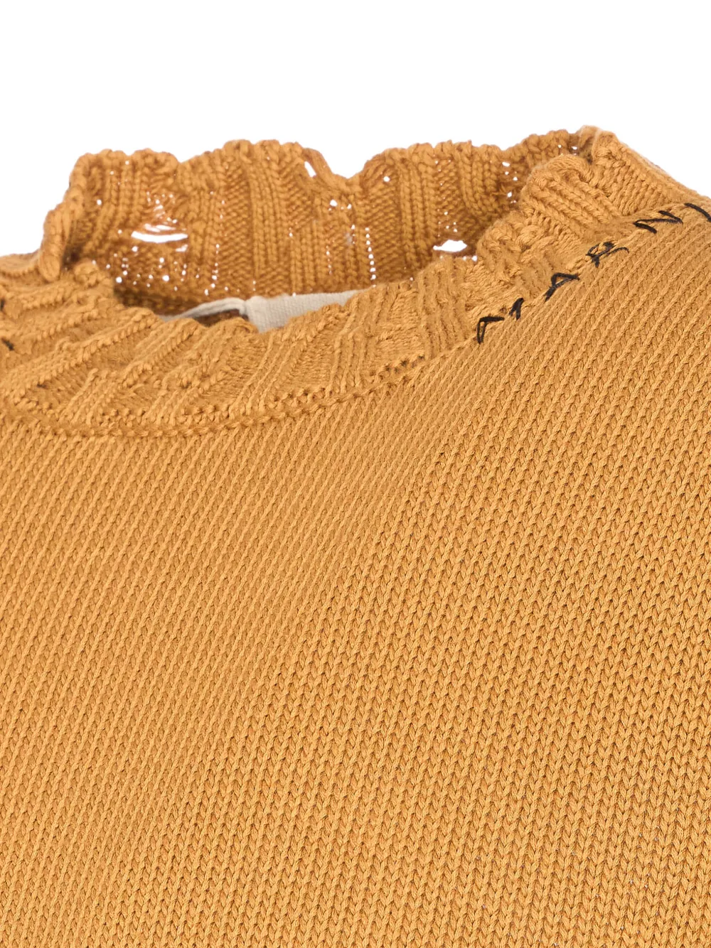 Marni Trui met gerafeld effect Geel