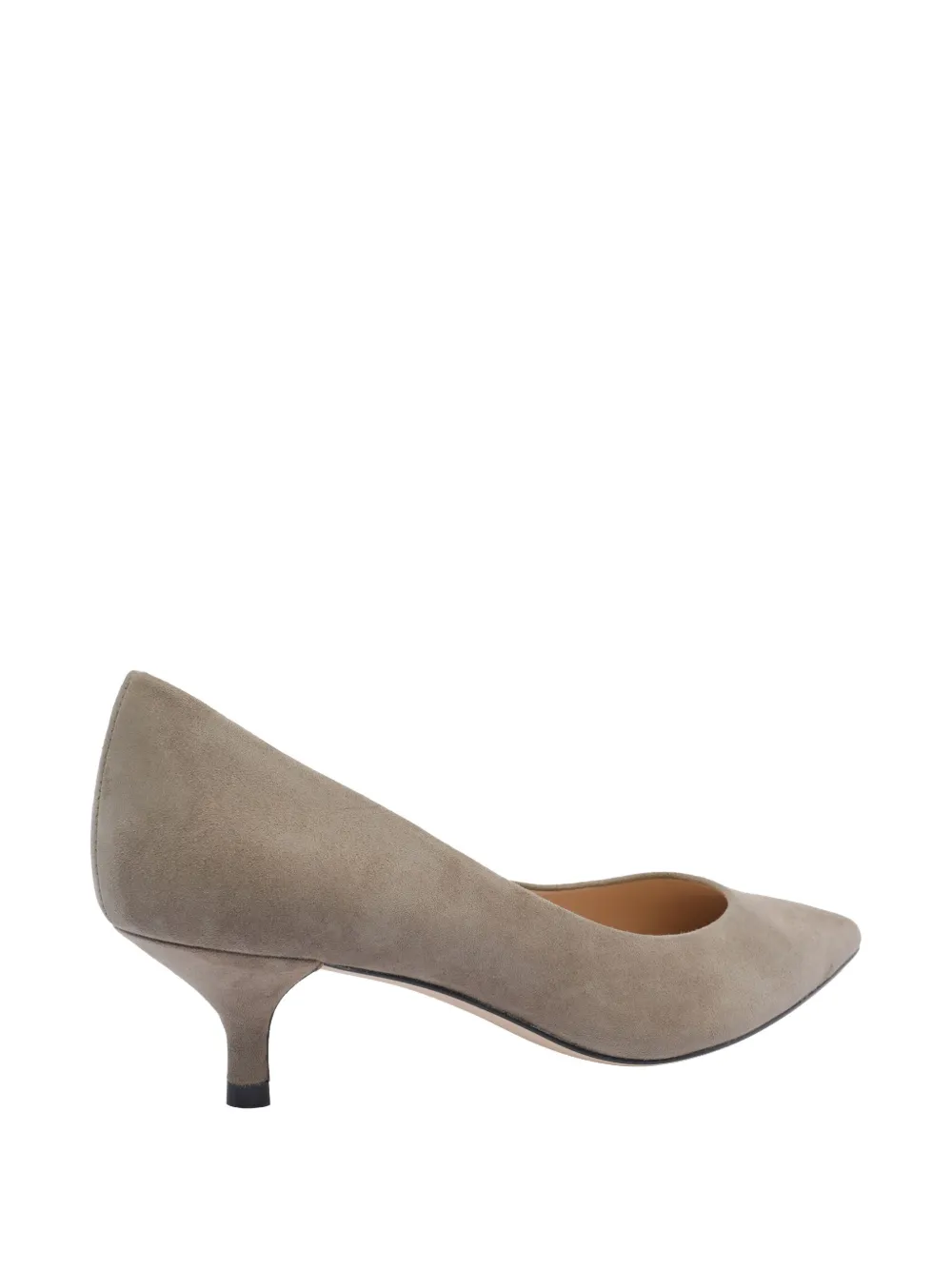 Stuart Weitzman 50mm leather heeled pumps Neutrals