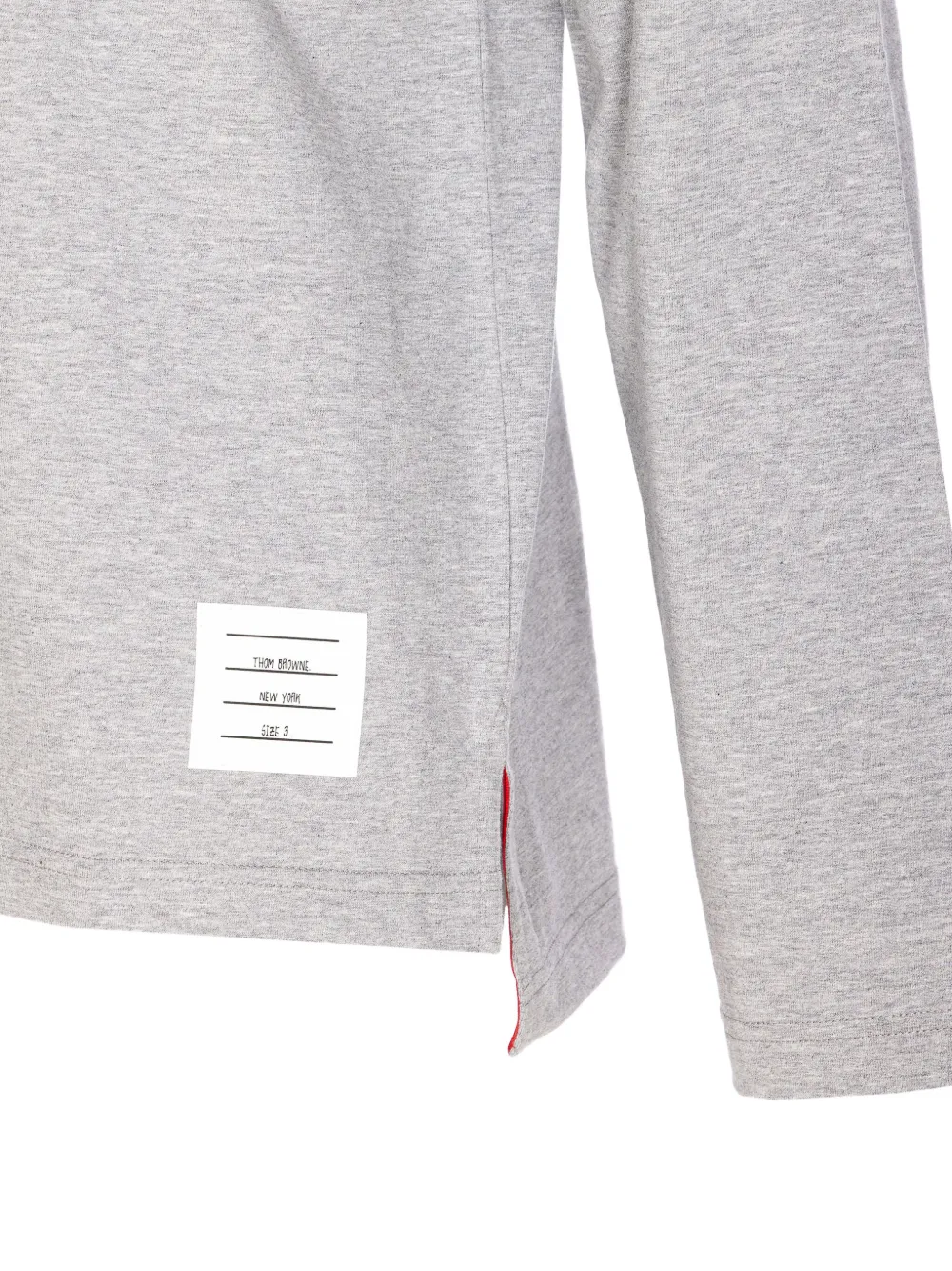 Thom Browne Katoenen trui met streepdetail Grijs