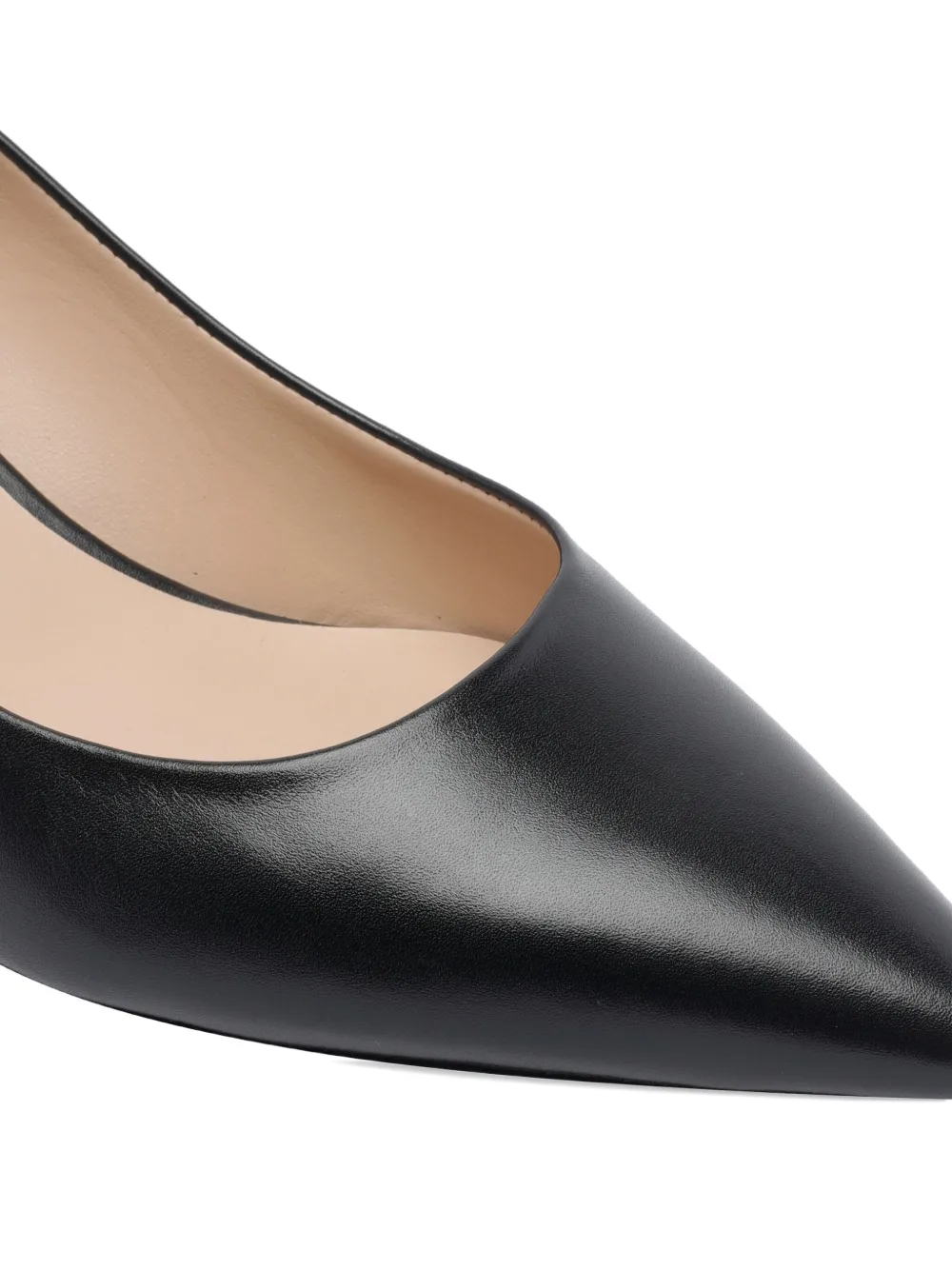 Stuart Weitzman 50mm leather pumps Black