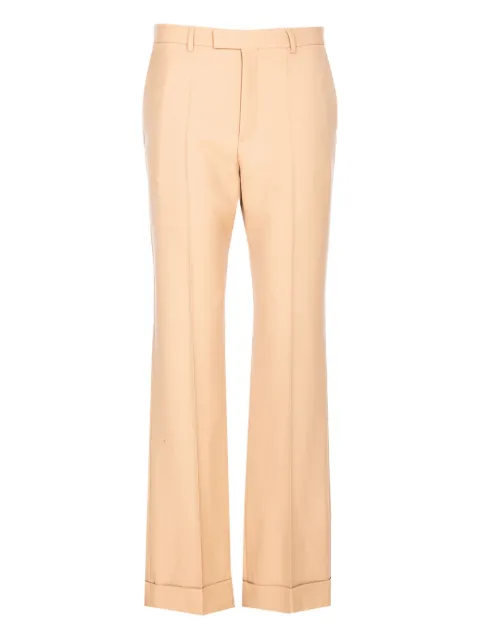 Valentino Garavani pressed-pleats pants