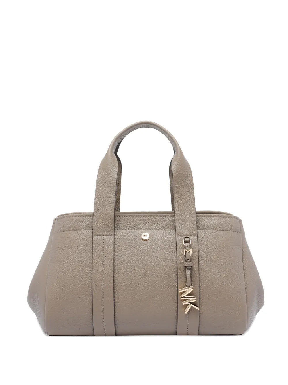 Michael Kors Kleine Laila shopper met monogram-print Beige