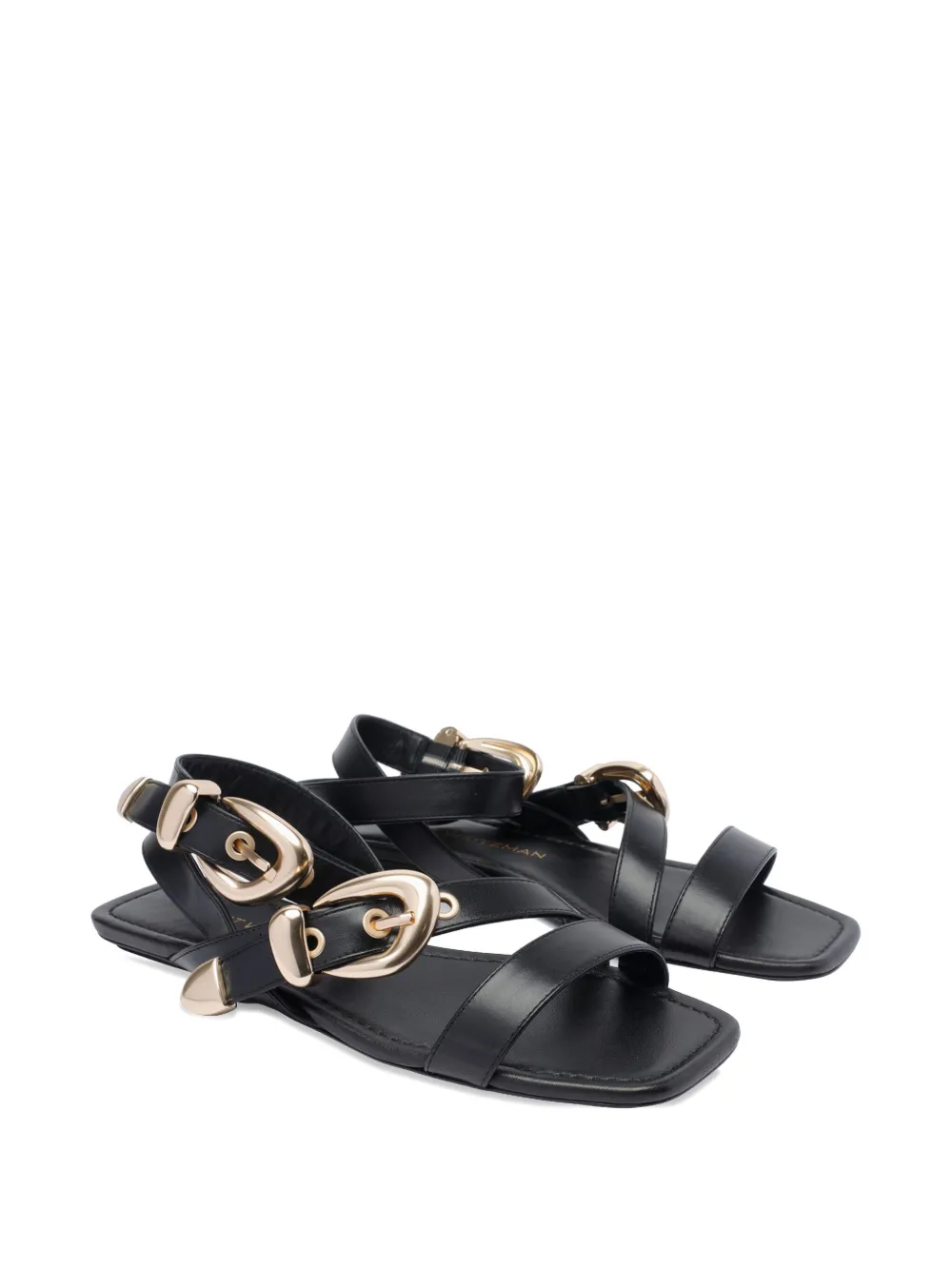 Stuart Weitzman Leren sandalen | Platte sandalen | Image 2