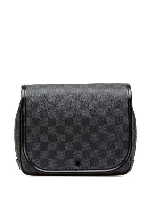 Louis Vuitton Pre-Owned 2016 Damier Graphite Hanging Toiletry Kit pouch