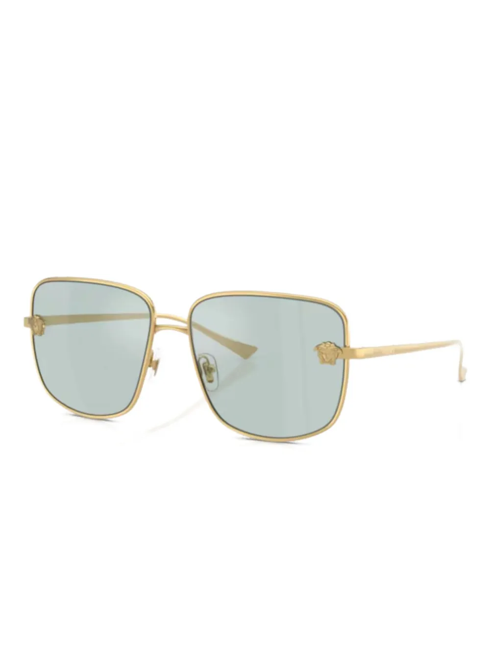 Versace Eyewear 2282 Medusa square-frame sunglasses Goud