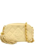 CHANEL Pre-Owned 1992 quilted CC camera bag - Neutrals