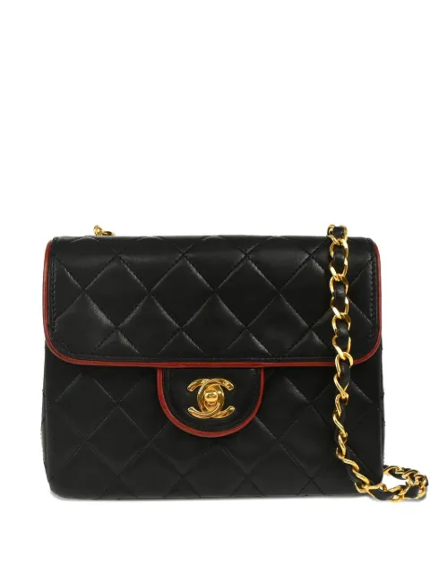 CHANEL Pre-Owned 1990 mini Classic Square Flap shoulder bag