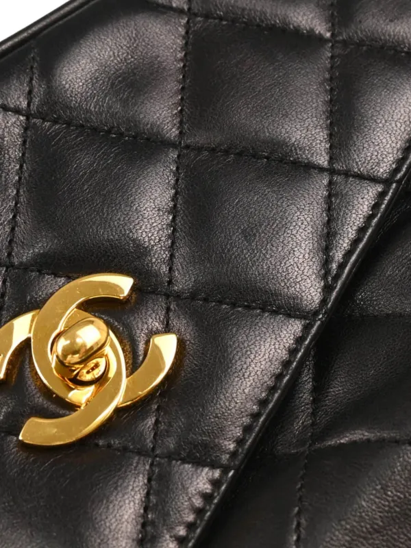 CHANEL Pre-Owned 1995 キルティング ショルダーバッグ | ブラック