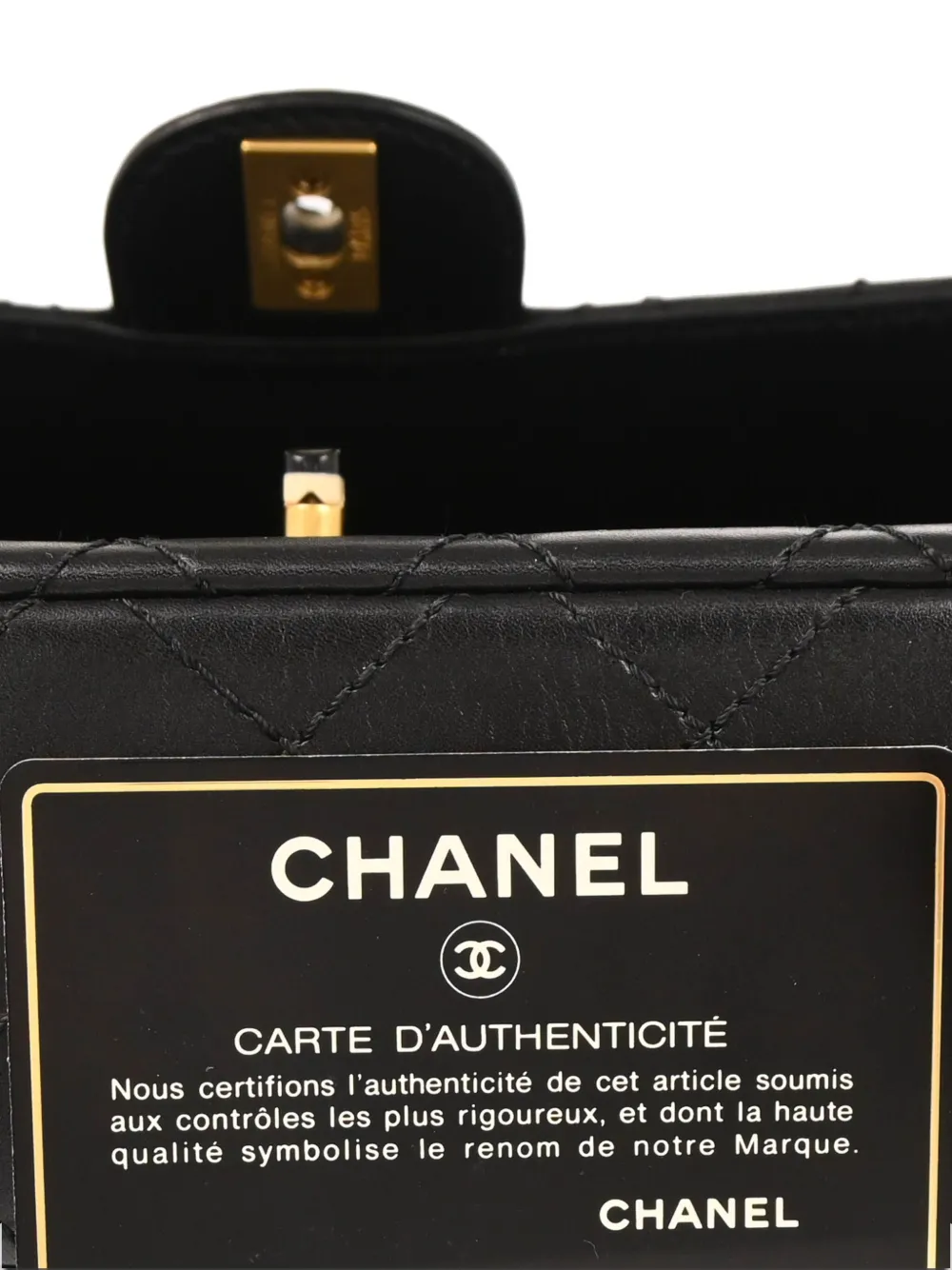 Pre-owned Chanel 2000 Classic Flap Shoulder Bag In Black