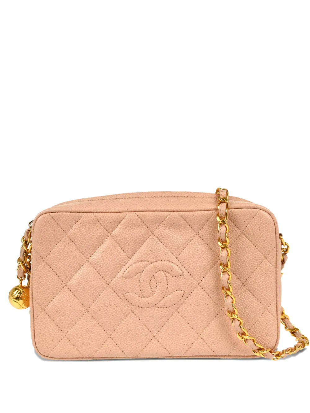 CHANEL Pre-Owned 1995 キルティング ショルダーバッグ - ニュートラル