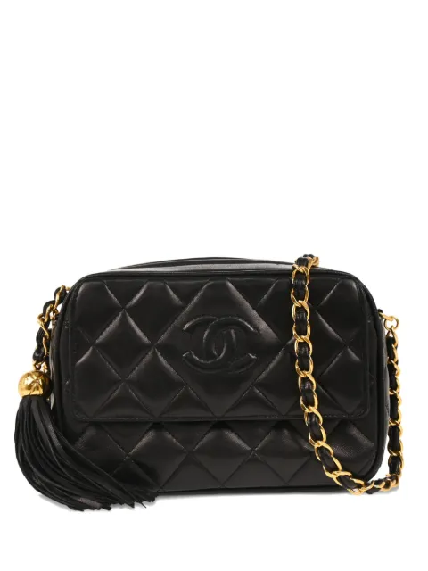 CHANEL Pre-Owned 1995 diamond-quilted shoulder bag
