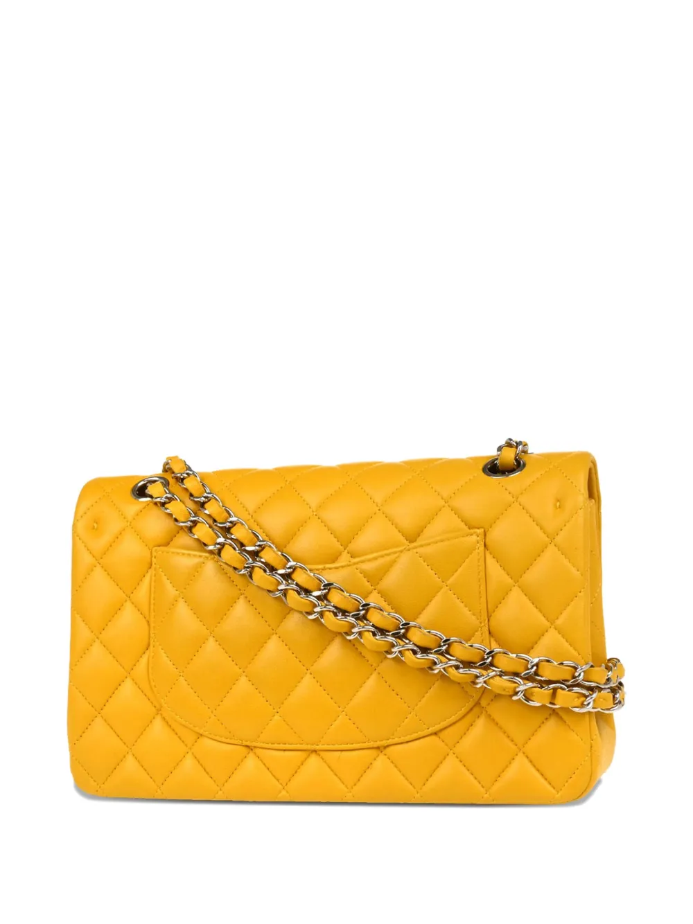 Pre-owned Chanel 2014 Medium Double Flap Leather Shoulder Bag
