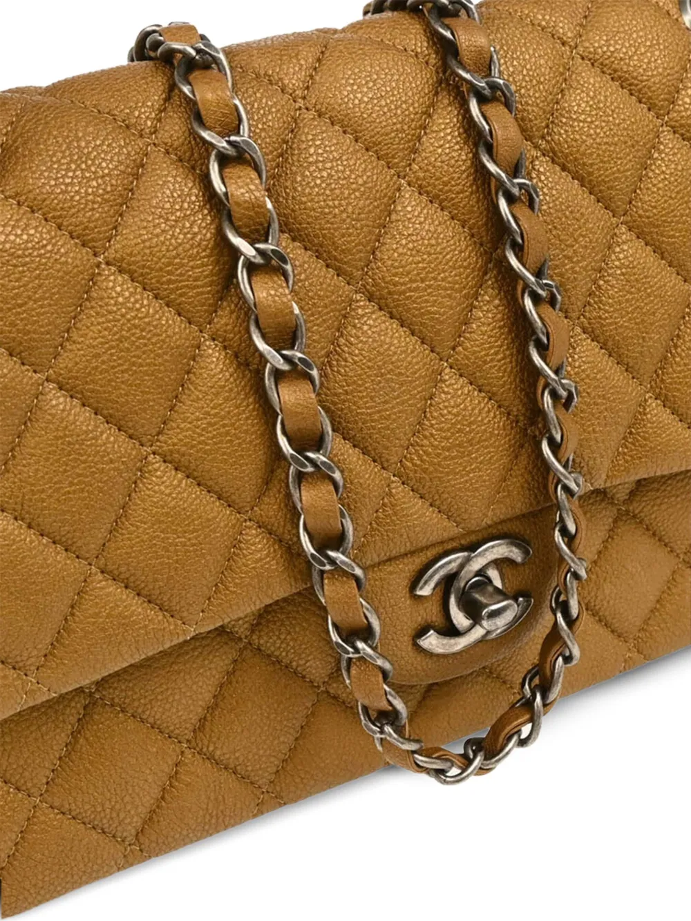 Pre-owned Chanel 2013 Medium Double Flap Leather Shoulder Bag
