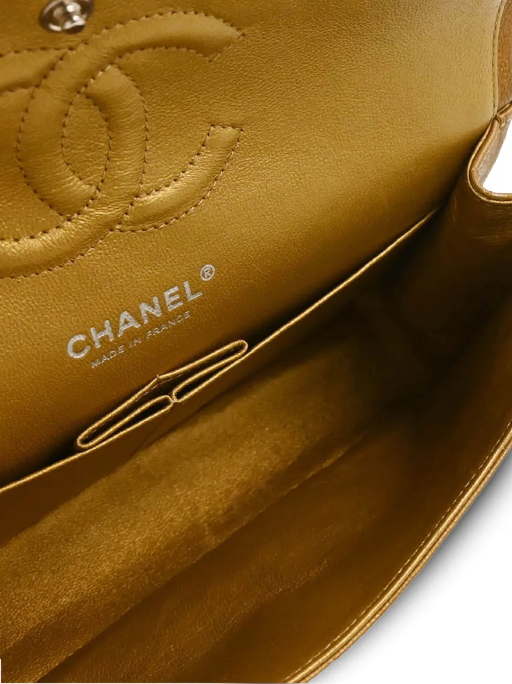 Pre-owned Chanel 2013 Medium Double Flap Leather Shoulder Bag