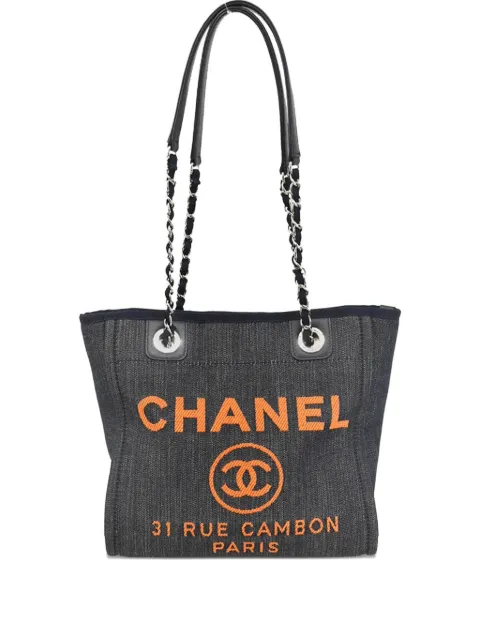 CHANEL Pre-Owned 2016 pre-owned mini Deauville Handtasche