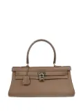 Hermès Pre-Owned 2010 Kelly leather top-handle bag - Brown