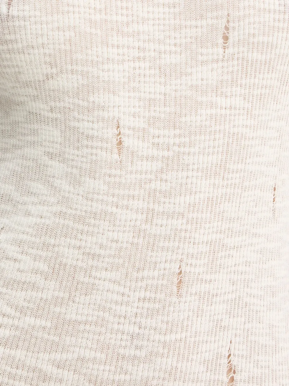 PINKO Geribbelde midi-jurk Wit
