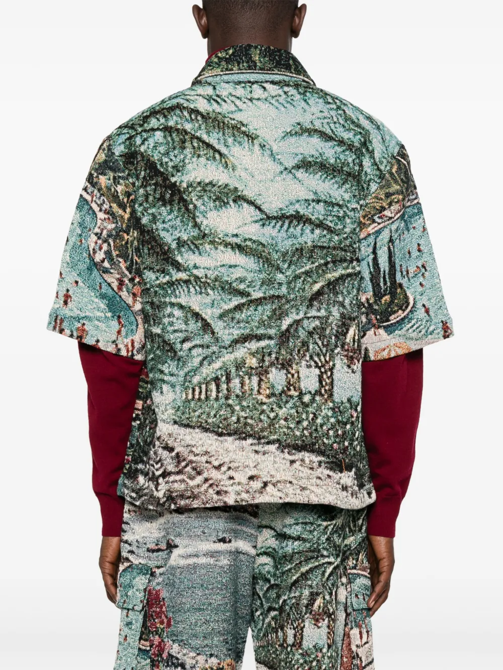 AMIRI Overhemd met korte mouwen Blauw