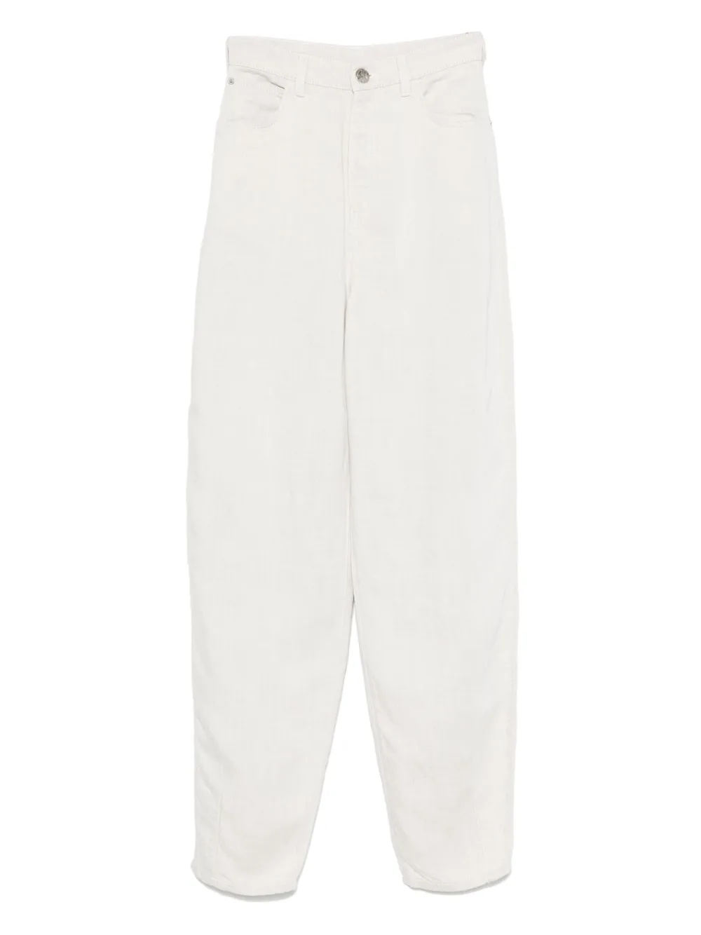 Emporio Armani fluid trousers Wit