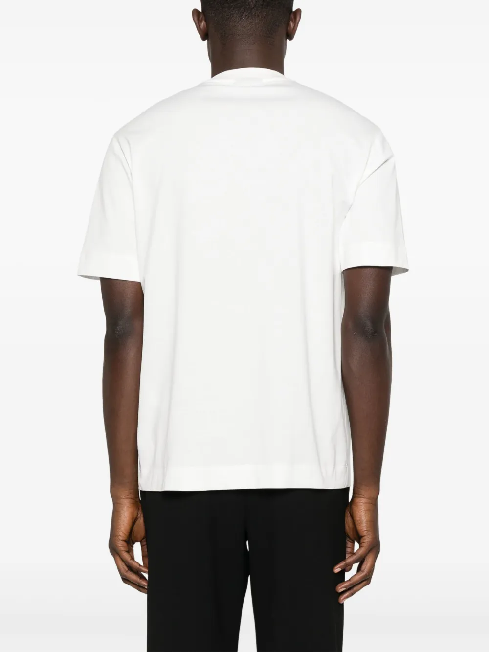 Emporio Armani logo-print T-shirt Wit