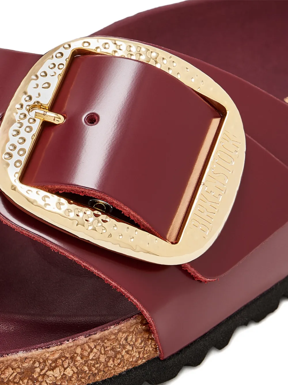 Birkenstock Madrid sandalen met gespsluiting Rood