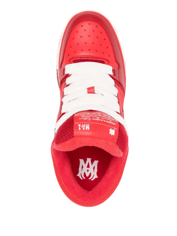 AMIRI MA-1 Low Sneakers | Red | FARFETCH AMIRI MA-1 Low Sneakers | Red | FARFETCH