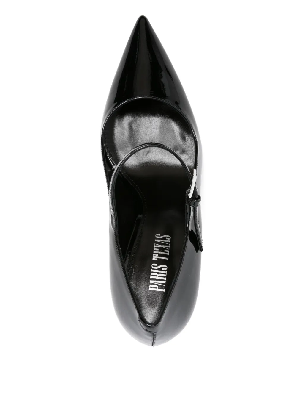 Paris Texas 90mm leather heeled pumps Black