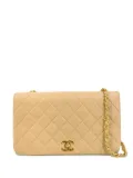 CHANEL Pre-Owned 1990 Turnlock Flap shoulder bag - Neutrals