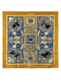 Hermès Pre-Owned 20th Century La Presentation Silk Scarf scarves - Blue