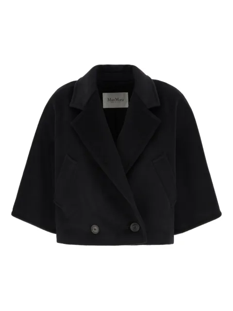 Max Mara double-breasted short jacket