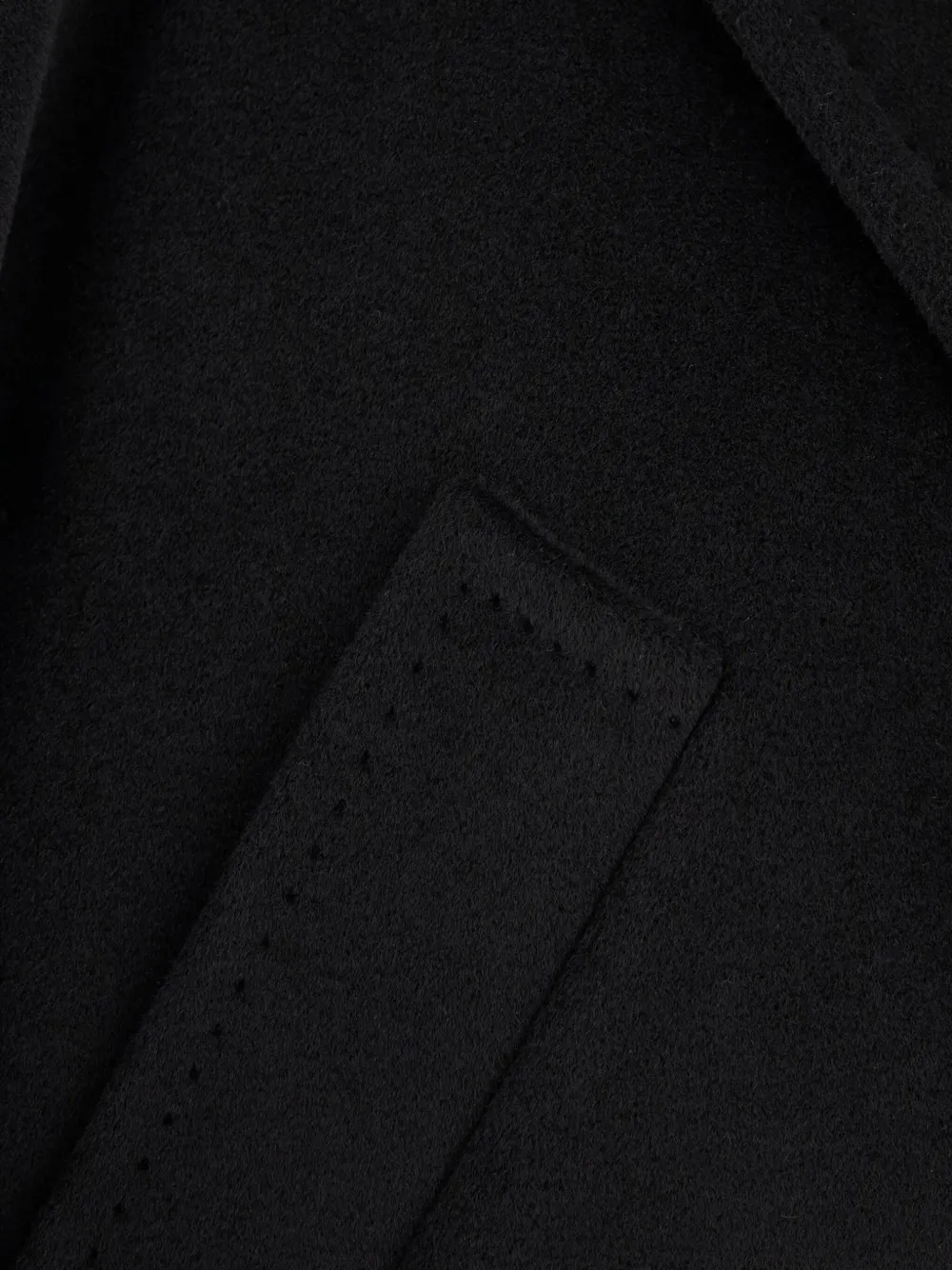 Max Mara Jack met dubbele rij knopen Zwart