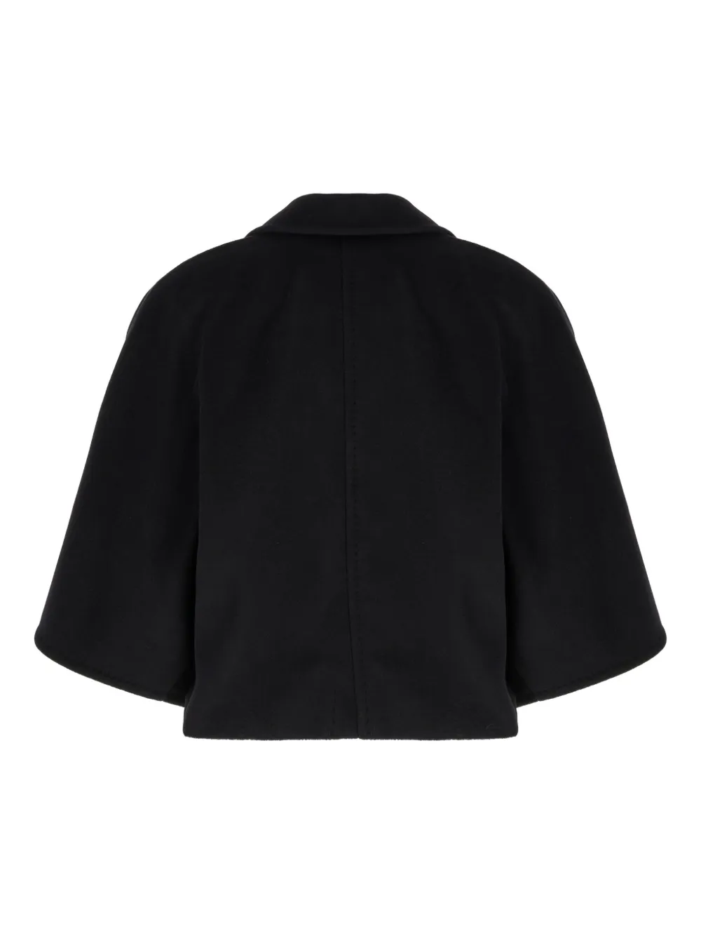 Max Mara Jack met dubbele rij knopen Zwart