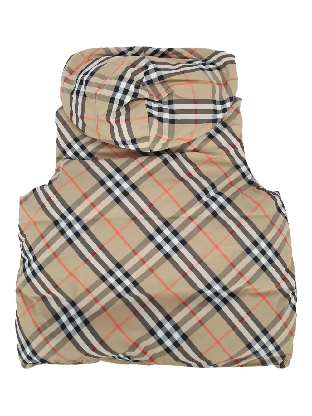 Burberry Kids check-print gilet | Boys Waistcoat & Gilet | Image 2