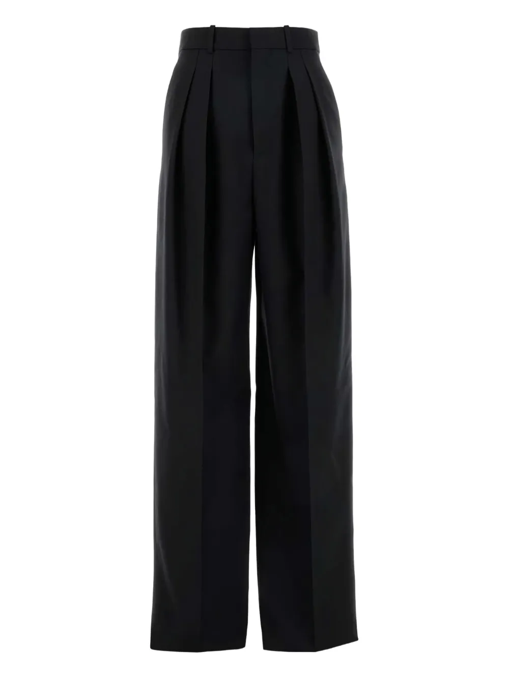 Saint Laurent pleated wool pants · 42