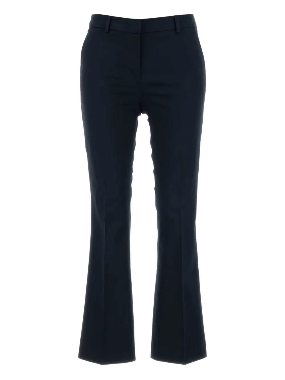 cotton-blend trousers