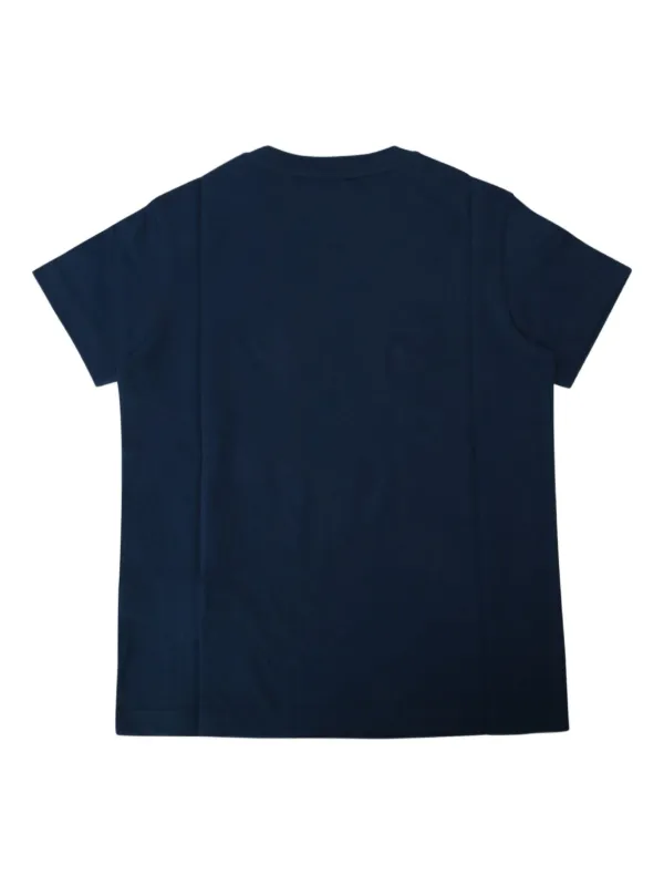 FENDI KIDS Tシャツ　ネイビー サイズ24M Fendi Kids Camiseta Com Estampa De Logo | Azul | FARFETCH BR