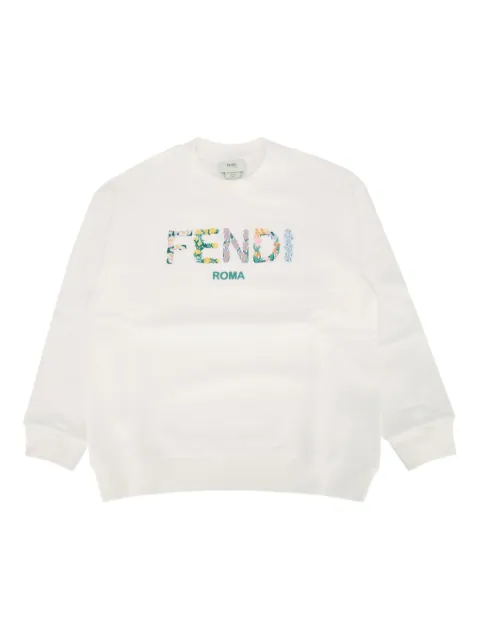 Fendi Kids logo-print sweatshirt