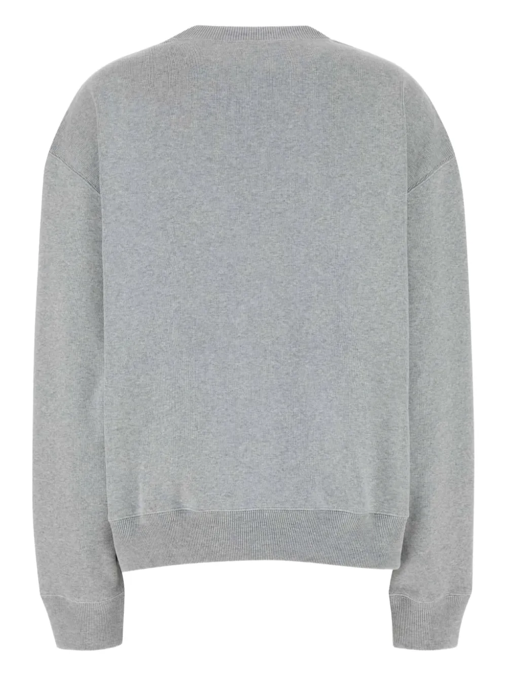 Miu Sweater met geborduurd logo Grijs