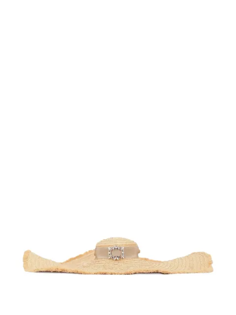 Roger Vivier raffia hat
