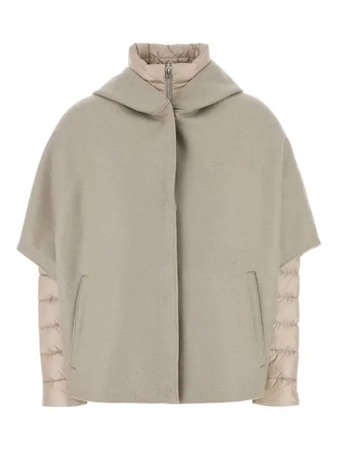Herno cape-style padded jacket