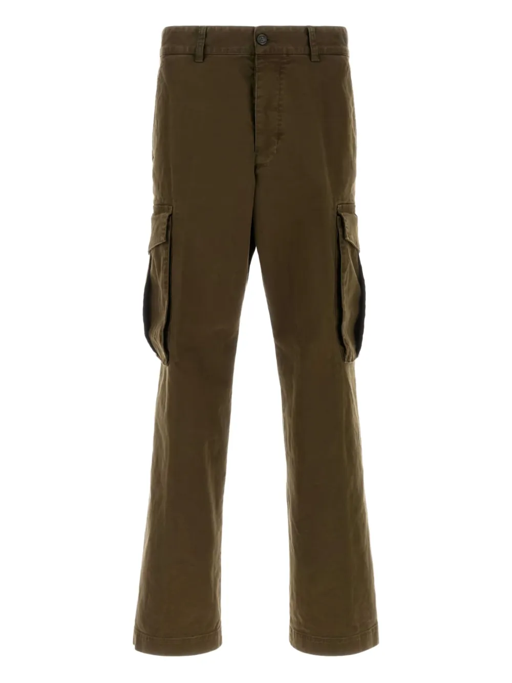 DSQUARED2 stretch-cotton trousers | Green | Image 1