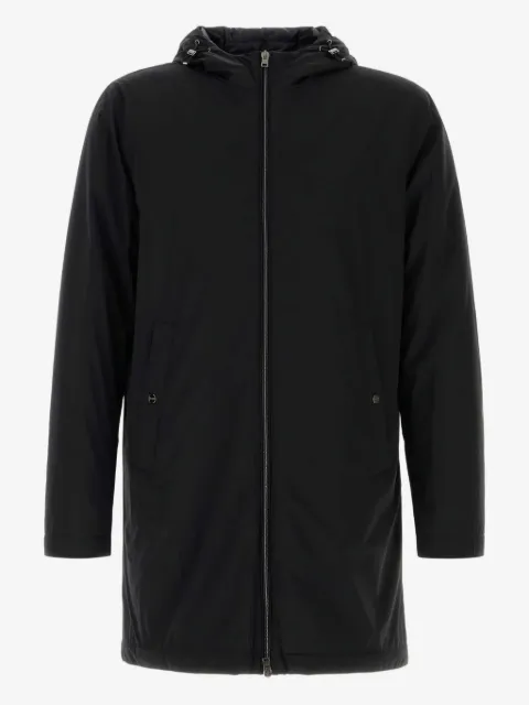 Herno hooded long coat